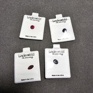 Lindenwold fine jewlers lot of 4 lose gem stones new never mounted in packaging